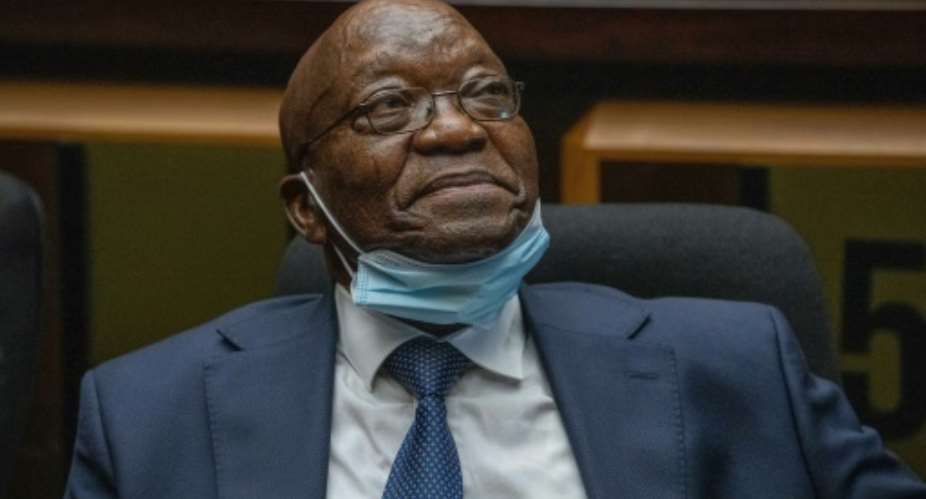 Zuma, pictured in court in January.  By Jerome Delay POOLAFP