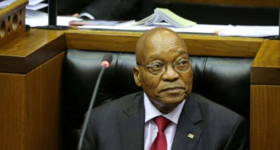 Zuma's sacking of respected finance minister Pravin Gordhan last month fanned years of public anger over government corruption scandals, record unemployment and slowing economic growth.  By Sumaya HISHAM POOLAFPFile