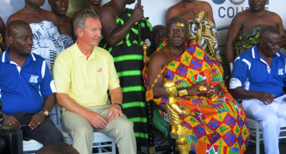 Otumfuo Commends Tullow  For Supporting Golf