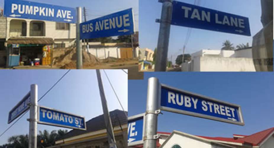 Community Report: Funny, new street names anger Achimota residents
