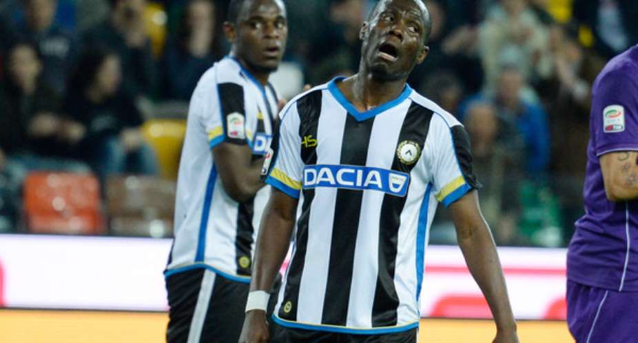 Ghana midfielder Agyemang-Badu wins fitness battle to excel in Udinese crucial Serie A triumph over Fiorentina