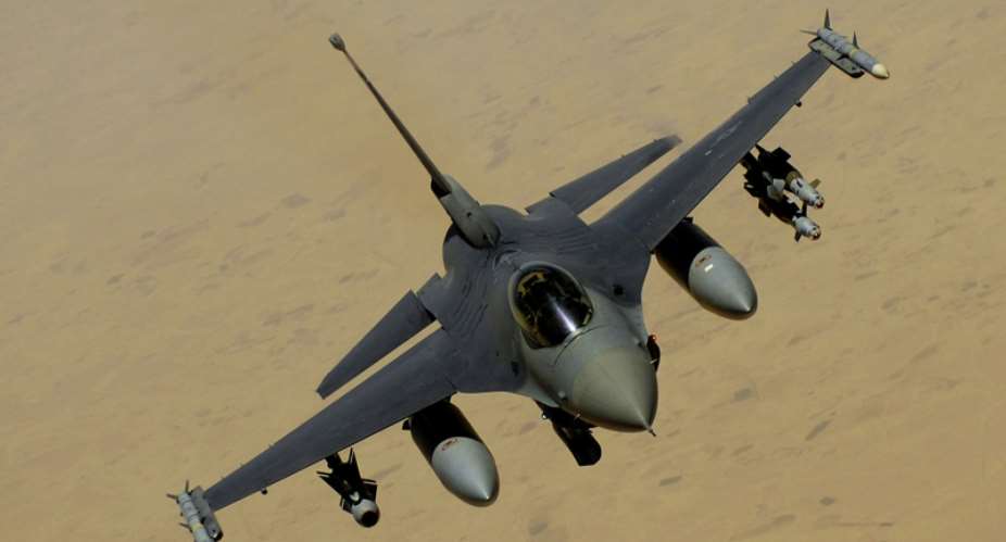 United States Manufactured F-16 Moroccan Fighter Plane Shot Down Over Yemen