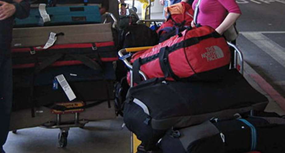 Passengers luggage held up in the British Airport saga