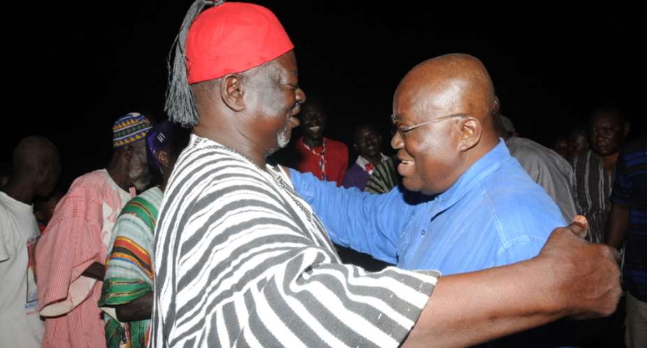 Day 2 Of Talensi Campaign: Akufo-Addo Meets Chiefs, Opinion Leaders