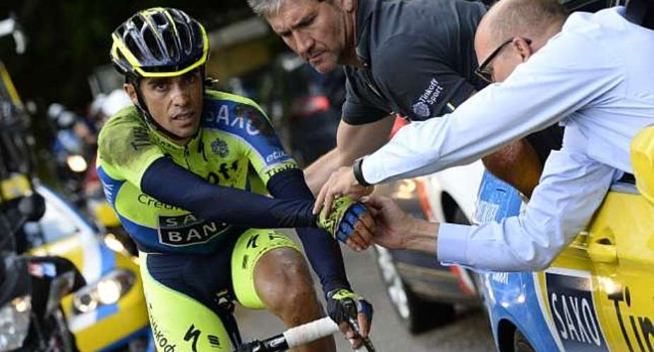 Alberto Contador out of Vuelta a Espana due to injury
