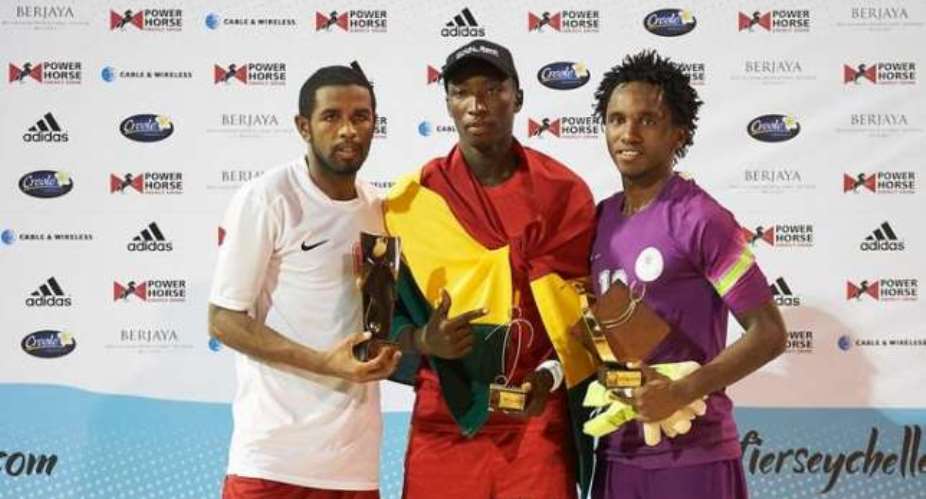 Historic: Alexander Adjei wins Beach Soccer AFCON goal king