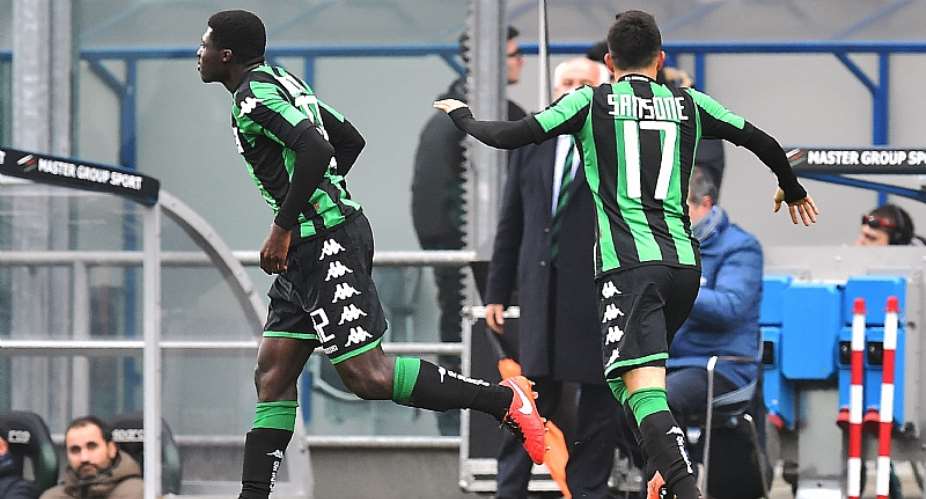Influential Alfred Duncan provides assists to help Sassuolo secure Europa League spot