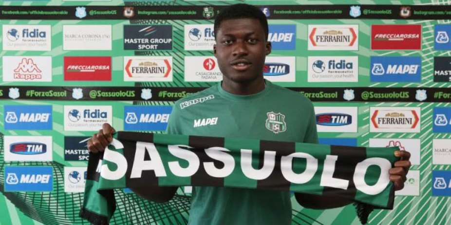 Alfred Duncan unveiled as the latest signing of Sassuolo