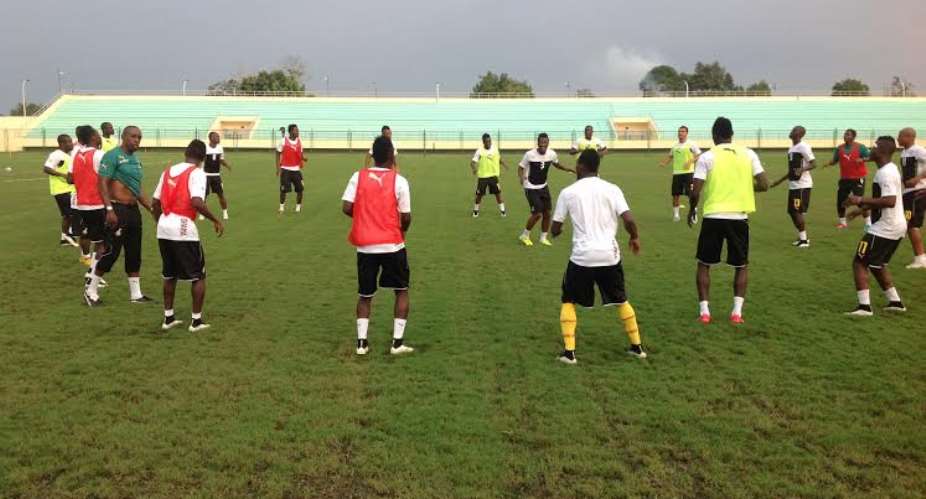 Ghana in clean bill of health as all players train ahead of South Africa clash