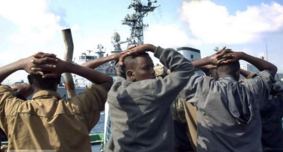 Alleged Somali Pirates Arrested in Gulf of Aden- Pix by AFP