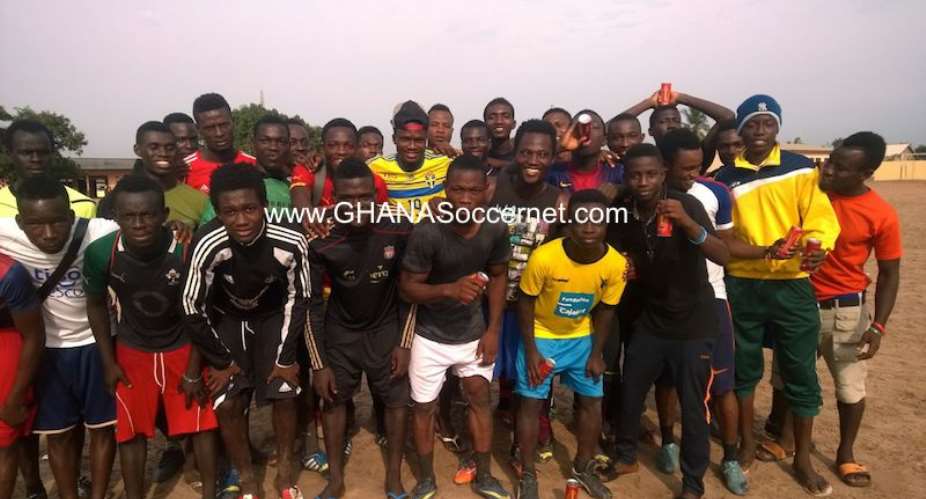 Ghana AFCON star Daniel Amartey pays homage to his roots by visiting old pals and mentors in Teshie