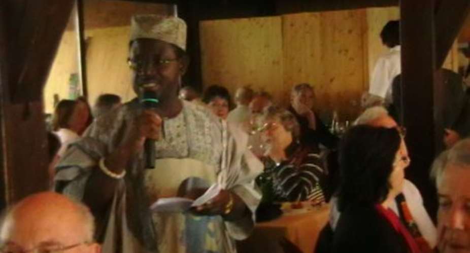 Baah-Duodu addresses Ex-GhanaSwiss Society