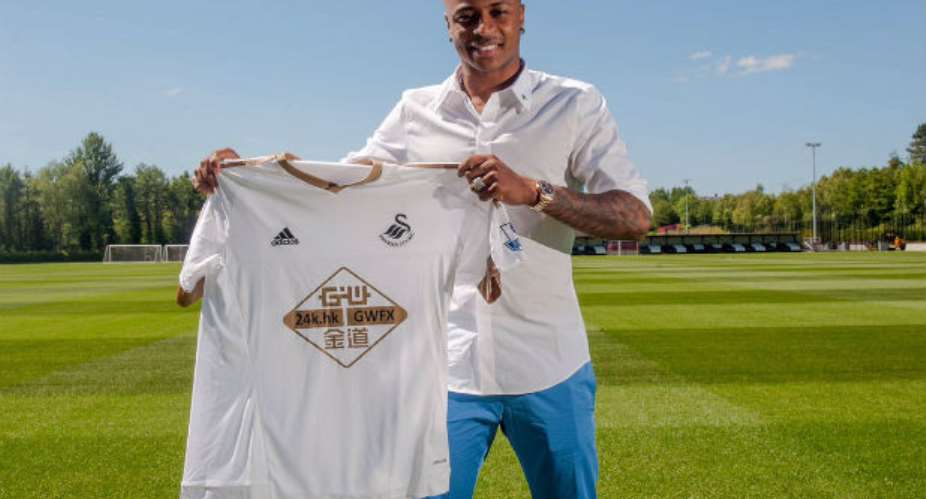 Andre Ayew joined Swansea last month