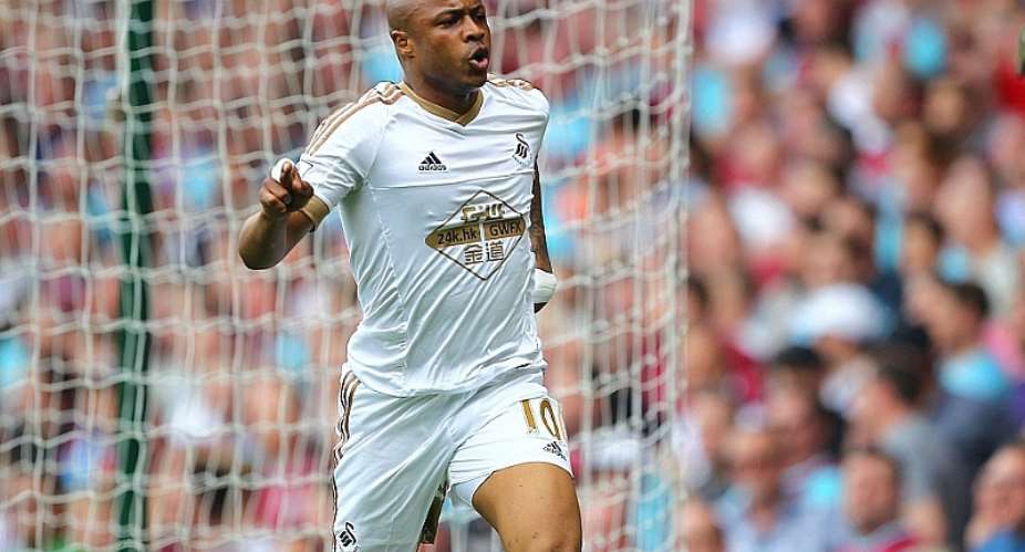 Andre Ayew strikes again as Swansea maul lacklustre West Ham United in EPL clash
