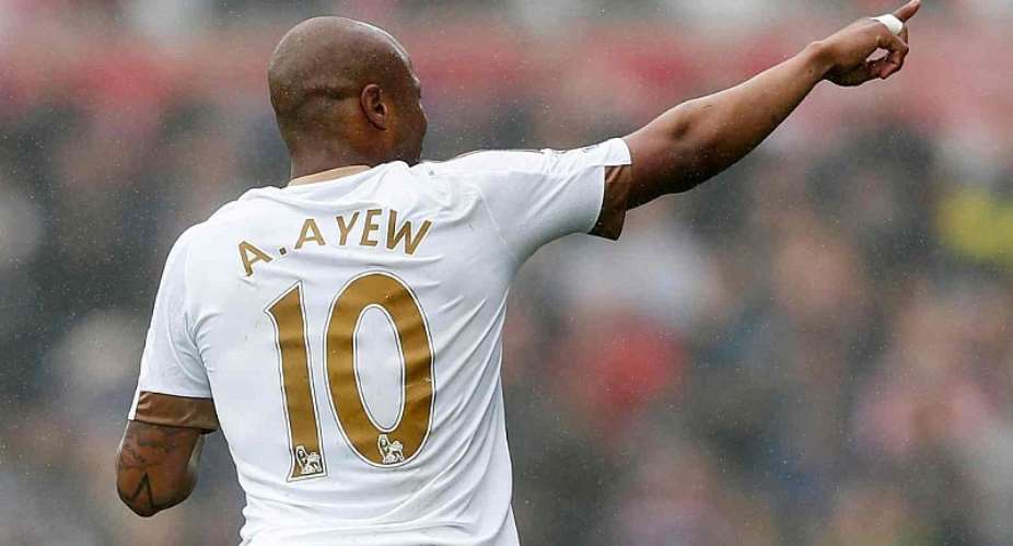 Andre Ayew delighted after guiding Swansea City to safety in the English Premier League