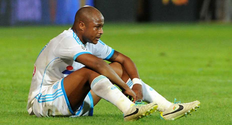 Marseille talisman Andre Ayew still brooding over Stade Rennes defeat