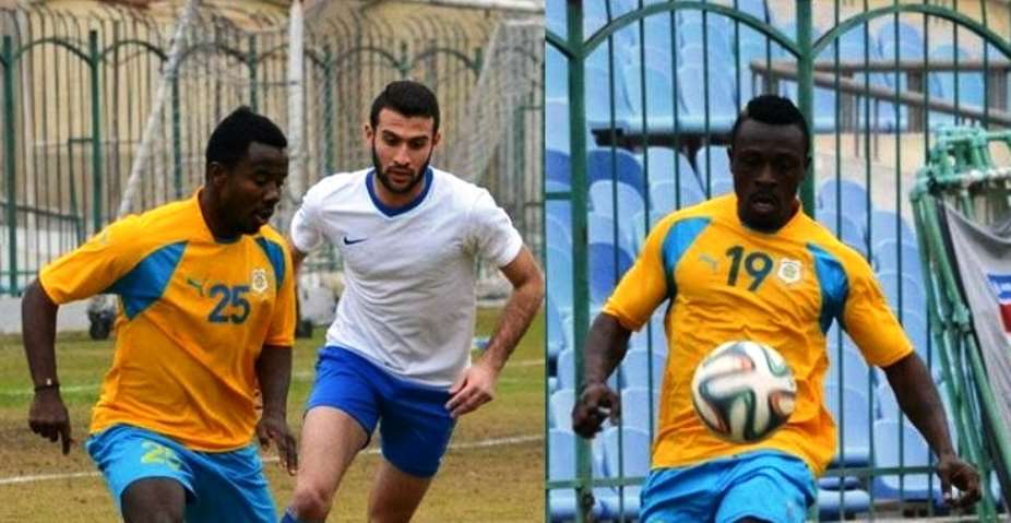 Annorbaah, left, scored for Ismaily