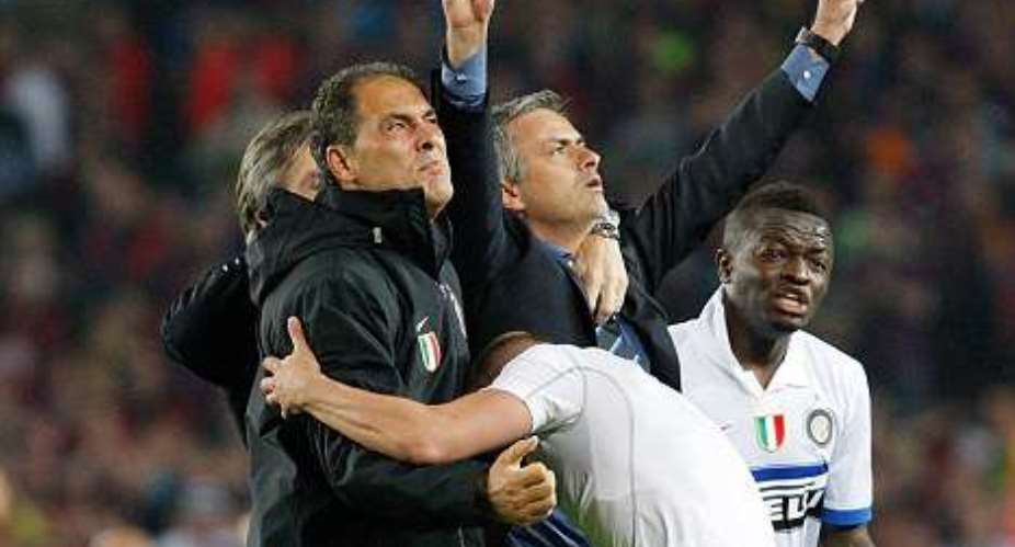 Formidable squad: Muntari hails Inter's treble winning team