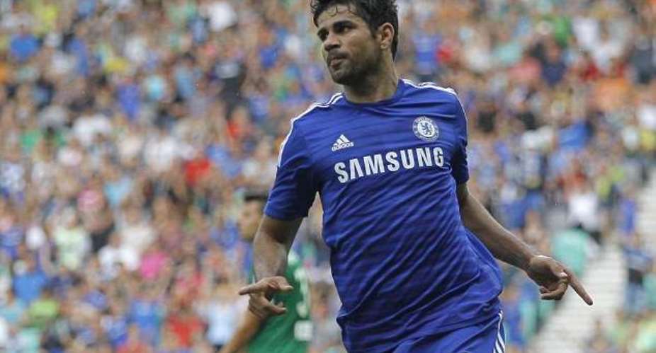 Ready to rumble: Diego Costa scores debut goal for Chelsea