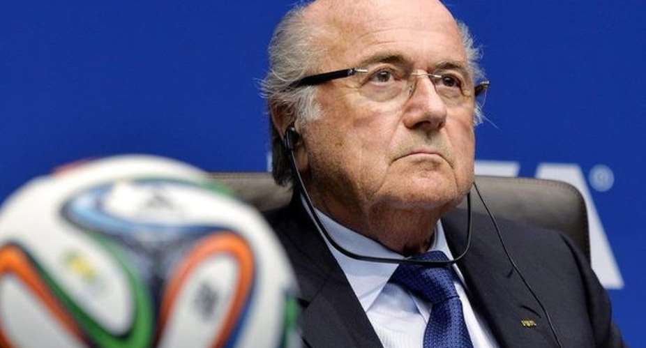 One comes across a lot of mistakes in life, FIFA President Sepp Blatter. Photo: AP