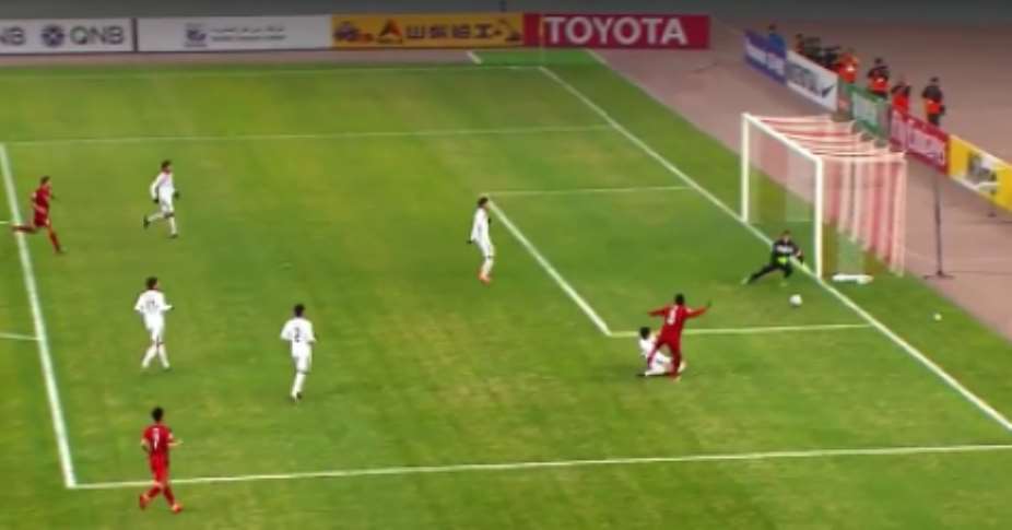 Asamoah Gyan: Shanghai SIPG forward plays in Champions League win