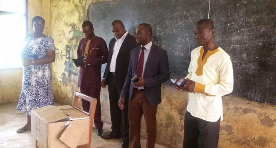 Ahafo-Ano North MP equips BECE candidates for exams