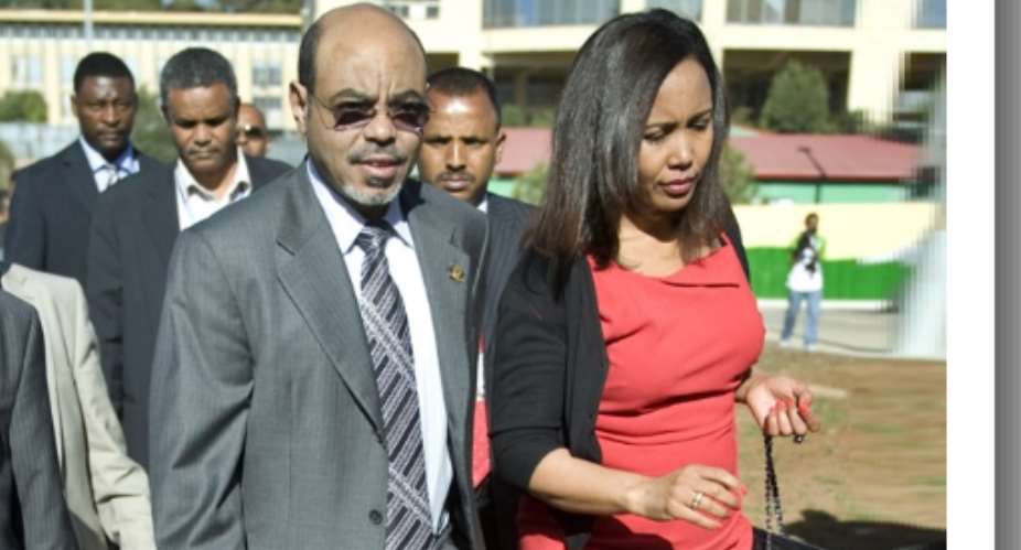 Editor questioned over Meles widow