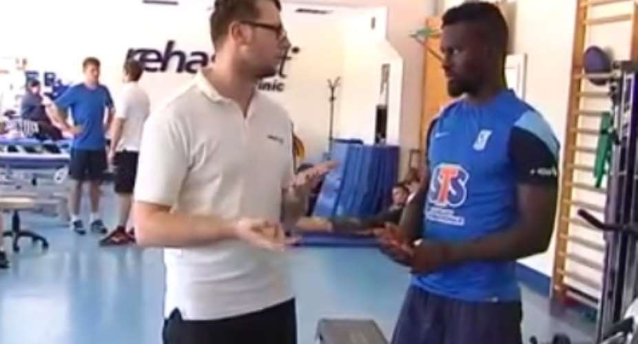 Aziz Tetteh joined Lech Poznan after passing his medical