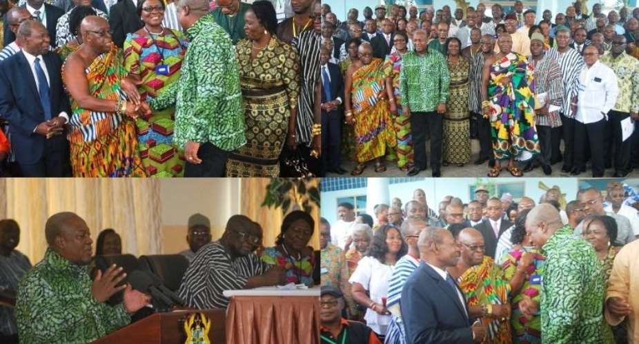 PRESIDENT MAHAMA OPENS CONFERENCE OF CHIEF DIRECTORS GOVERNING BOARDS AND CEOS OF AGENCIES