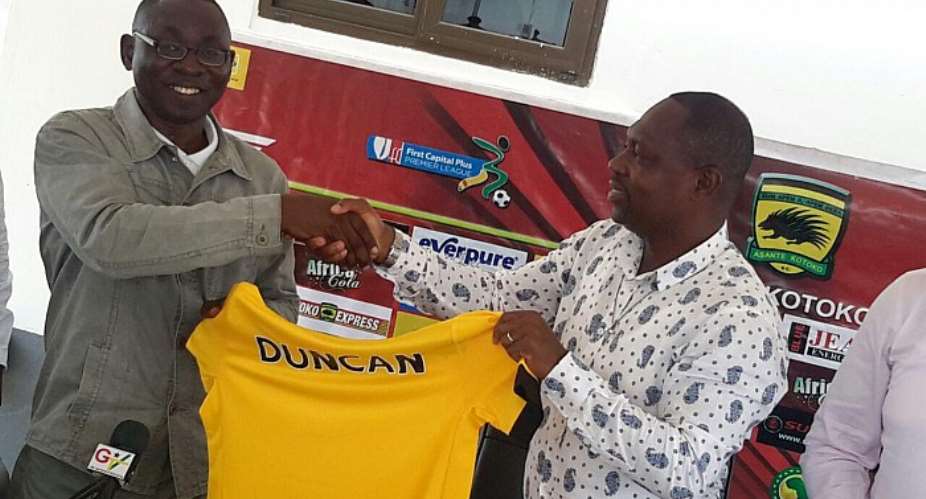 Asante Kotoko refuse to be distracted by embittered David Duncan