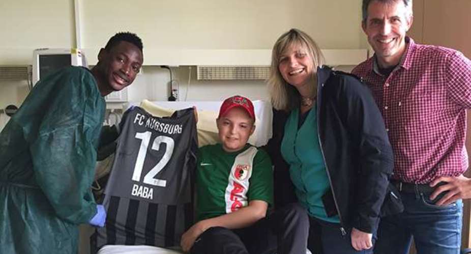 Baba love: Baba Rahman brings smile to sick Augsburg fan