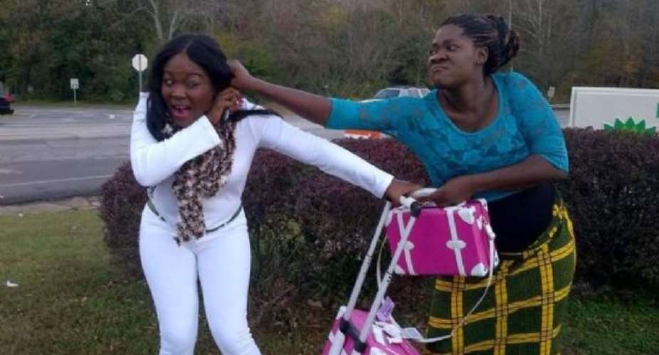 Mercy Johnson Baby Oku in America Video Trailer