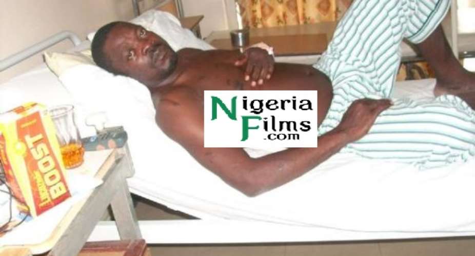 Bayo Akanni Goes Back To Hospital.