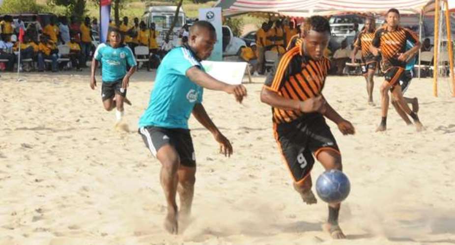 Keta calling: Beach Soccer League storms Hogbetsotso festival