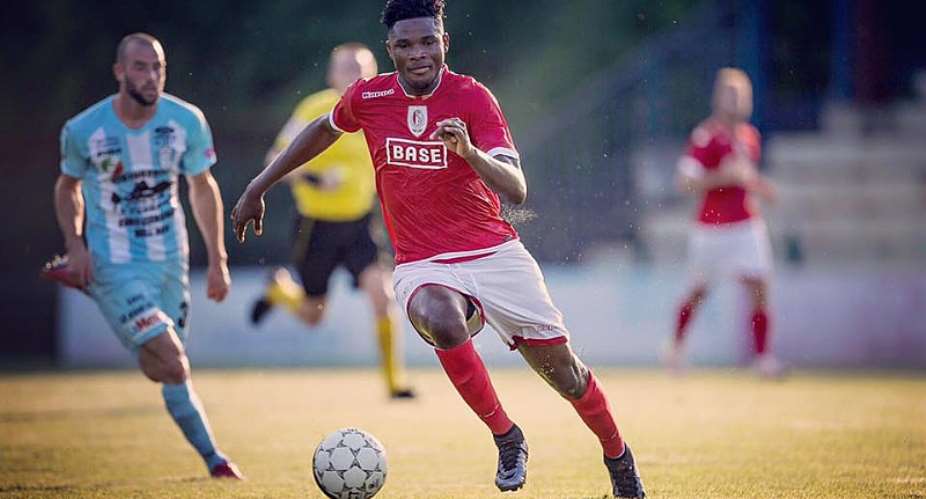 Ghana youth international Benjamin Tetteh scores in Standard Liege pre-season friendly win