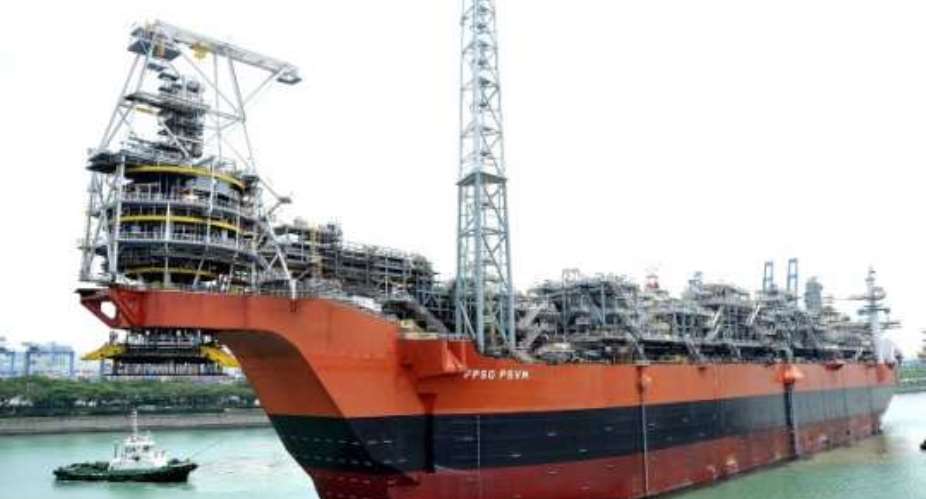 FPSO Professor John Evans Atta Mills arrives in Ghana