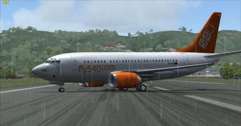 FLY 540 suspends its operations in Ghana