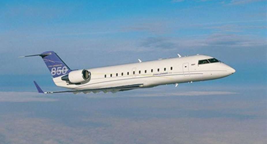 A Challenger 850. (Bombardier)