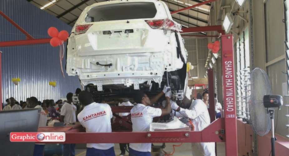 Kantanka automobile plant inaugurated