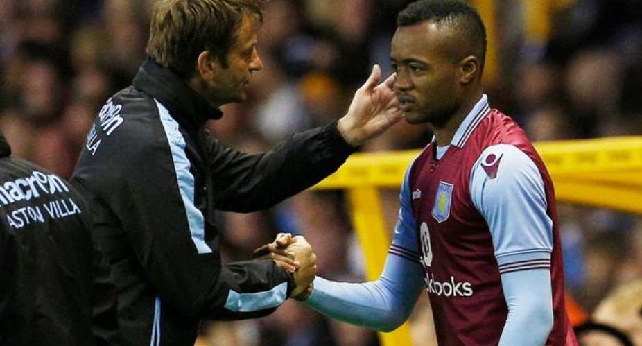 Ghana and Aston Villa striker Jordan Ayew
