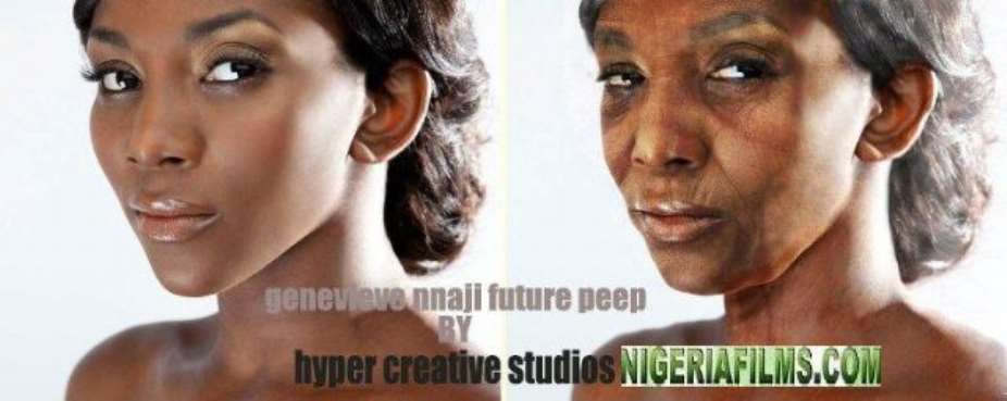 Ever Guessed What Genevieve Nnaji Will Look Like When She Gets Old??