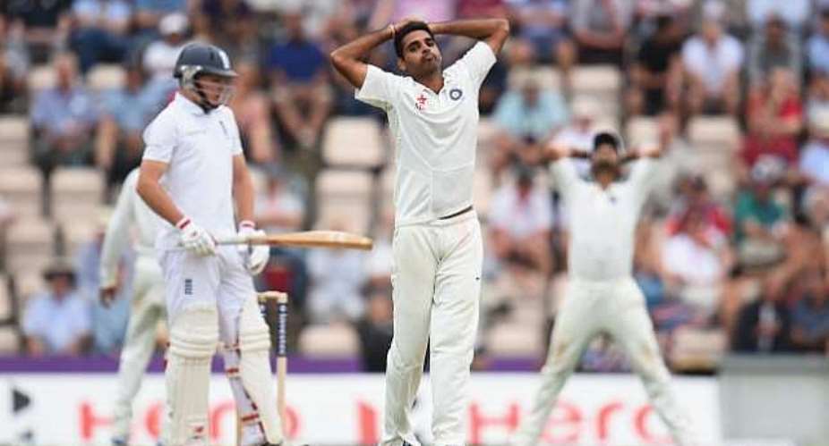 India's Bhuvneshwar Kumar finds positives after tough day for India