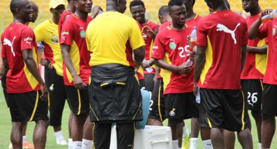 Starting line-up: Ghana starting XI against Senegal