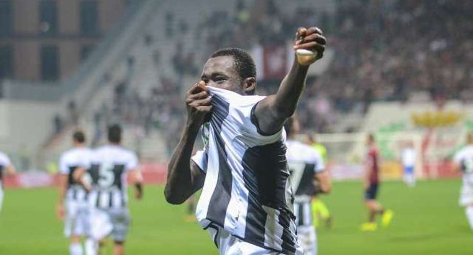 Goal: Bright Addae scores for Ascoli in Italy