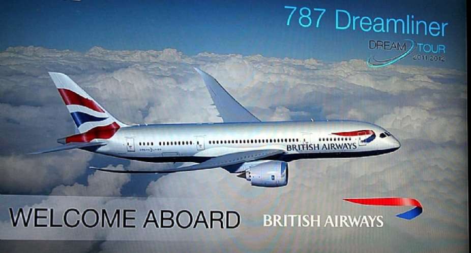 British Airways boeing 787