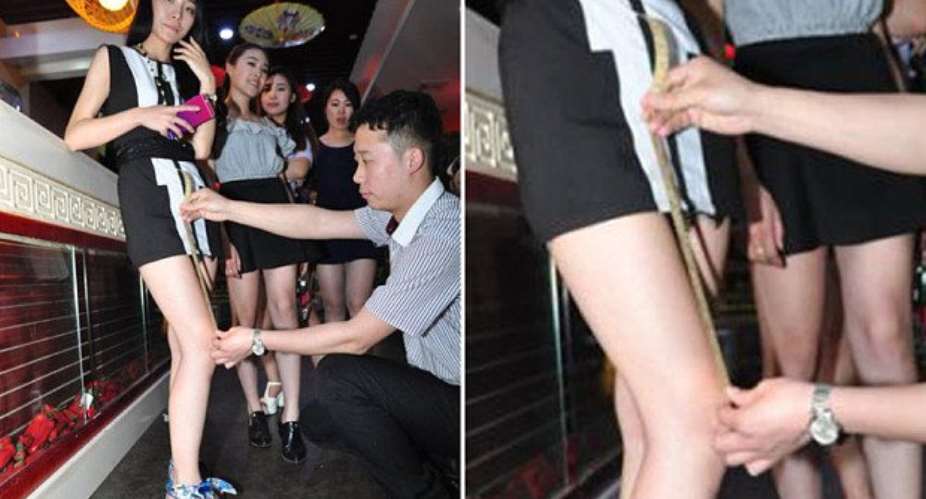 Chinese restaurant offers discounts to women wearing mini skirts