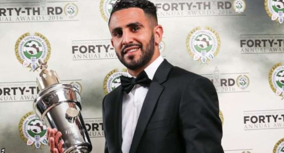 Riyad Mahrez named PFA Player of the Year, Dele Alli wins award for young player