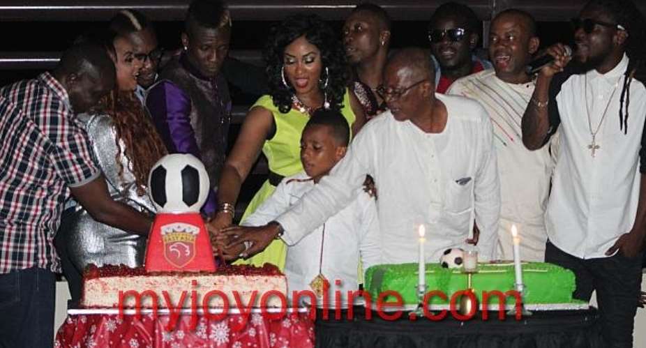 Photos: Asamoah Gyan throws lavish party to celebrate 30th birthday
