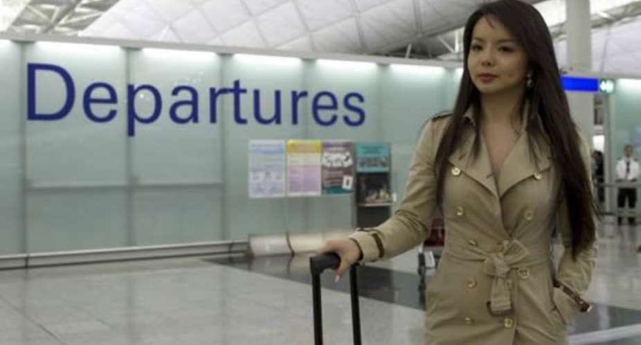 Miss World Canada 'barred from China flight'
