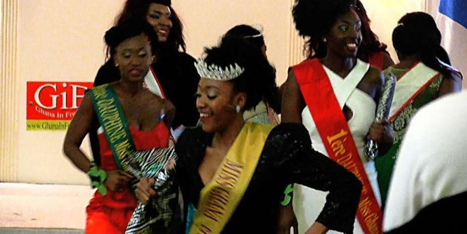 Miss Efya Owusu is Miss Ghana France 2015